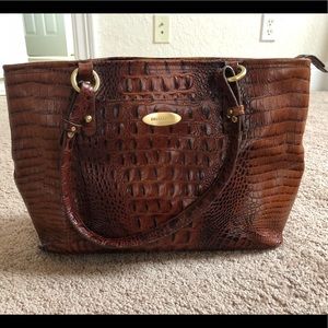 Brahmin Handbag. Brown.